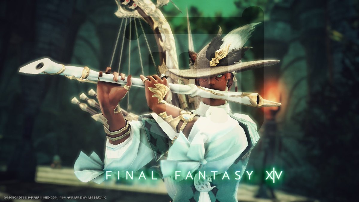 Edea Cross On Twitter Job Wallpapers Series 4 Bard Model Wenarian Ffxiv Ff14 Finalfantasyxiv Ffxivsnaps