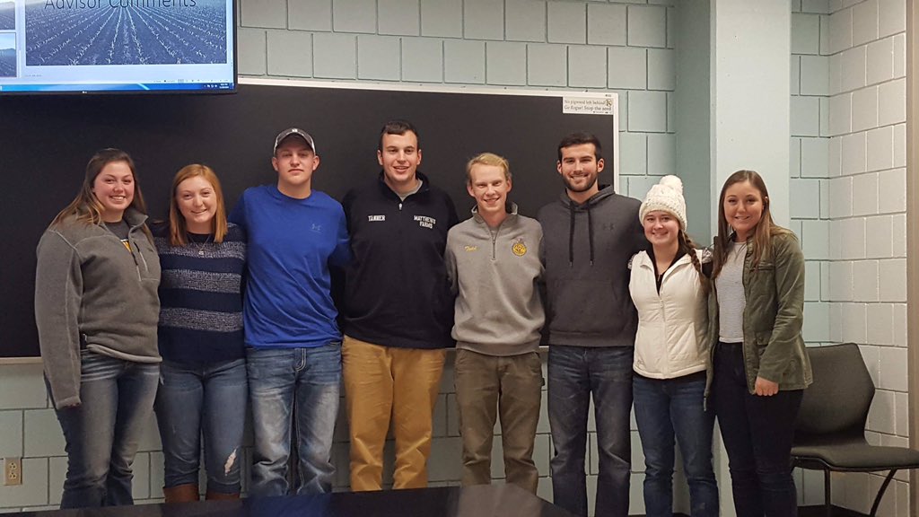 CropsAndSoils's tweet photo. 2019 Officer Team https://t.co/b35Rh6oj59