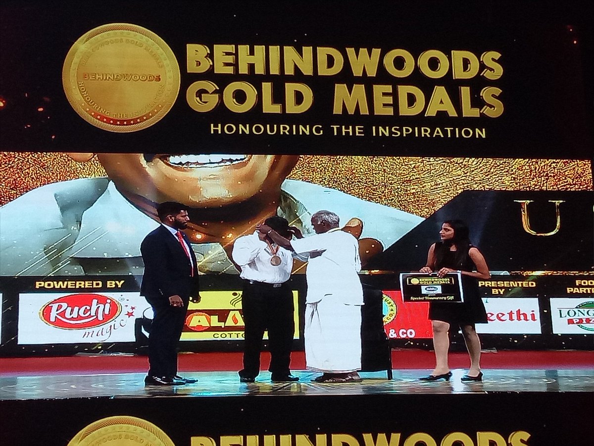 SagayamArmy's tweet photo. #USagayamIAS - Icon of Inspiration
#Sagayam
#BGM6.0 #IconicEdition #BGM2018 #15YearsOfBehindwoods #BehindwoodsGoldMedals https://t.co/aJKnNJXIn5