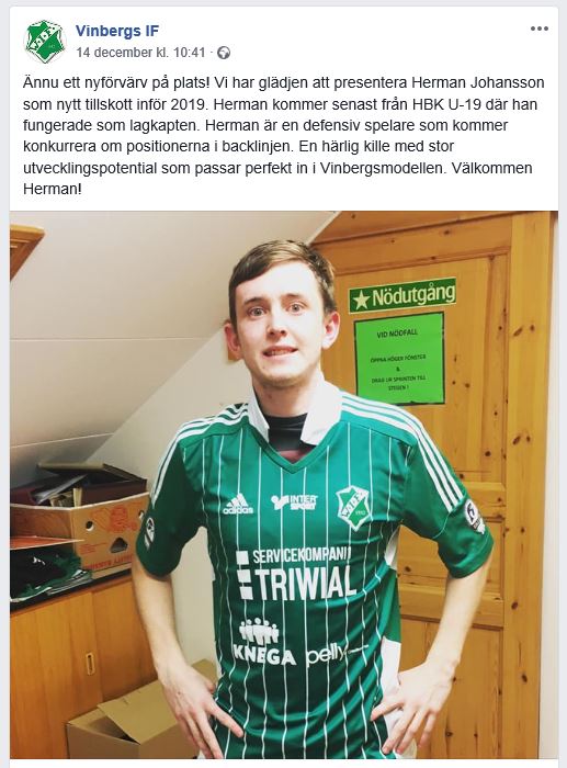 Howyadoinpal's tweet photo. Grattis Vinberg. 💪🏻 https://t.co/SbnRFeiccN