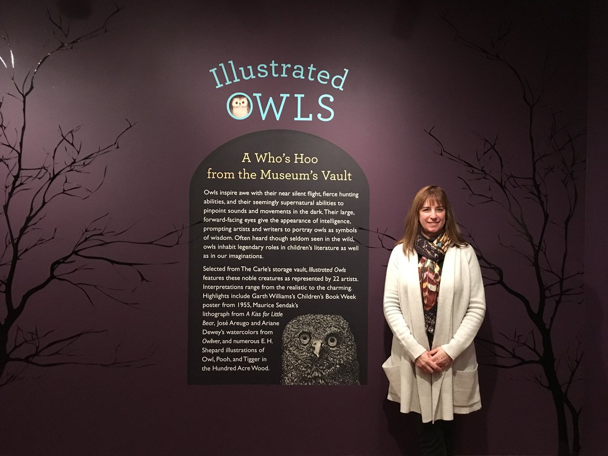 SussingOutBooks's tweet photo. We searched for owls 🦉last night #countingbirds #yearofthebird @MassAudubon @audubonsociety but you can see #kidlit owls @carlemuseum #familyevents #westernmass #kidlitartists #owlmoon https://t.co/fa6ajeXerR