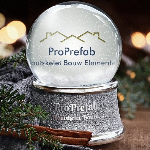 ProPrefab's tweet image. ProPrefab Houtskelet Bouw B.V  wenst u fijne feestdagen en een kleurrijk 2019
