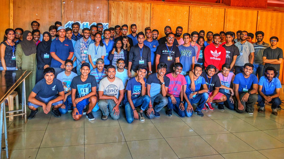 CyberstormMu's tweet photo. Large number of attendees for #mohack 2018. #Mauritius https://t.co/XhwttZwCgX