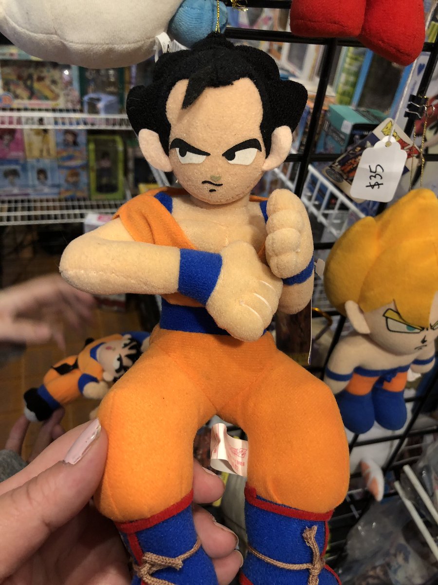 MsDBZbabe's tweet photo. Old DBZ plushies! #ConAltDelete2018 https://t.co/dJIquvyKgb