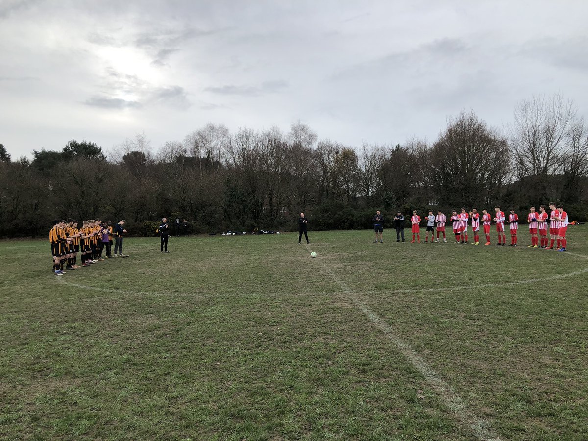 In our youth match today we observed a minutes applause for Luca Campanaro, an U15 player, that tragically lost his life after a collision in his match last weekend. RIP Luca. Our hearts and thoughts go out to your family and friends. 🙏❤️#curleyparkrangers #camberleytown