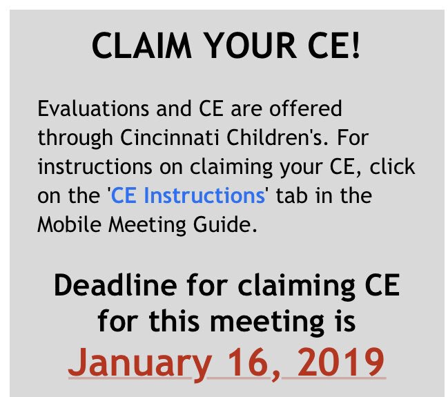 PCICS2's tweet photo. Don’t forget to claim your CME! Safe travels home to all of our #PCICS18 attendees—see you next year in London! https://t.co/xEAU0qioaX