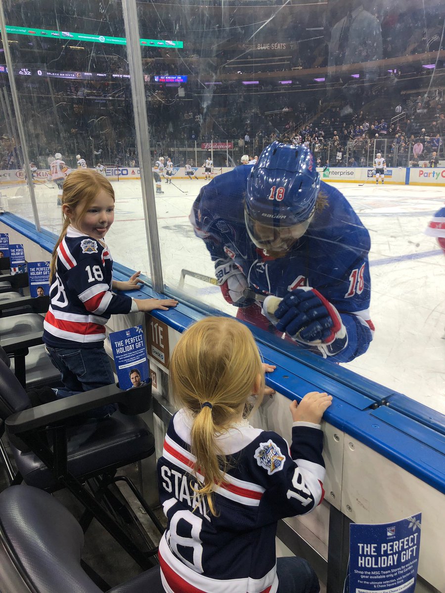 New York Rangers Kids in New York Rangers Team Shop 