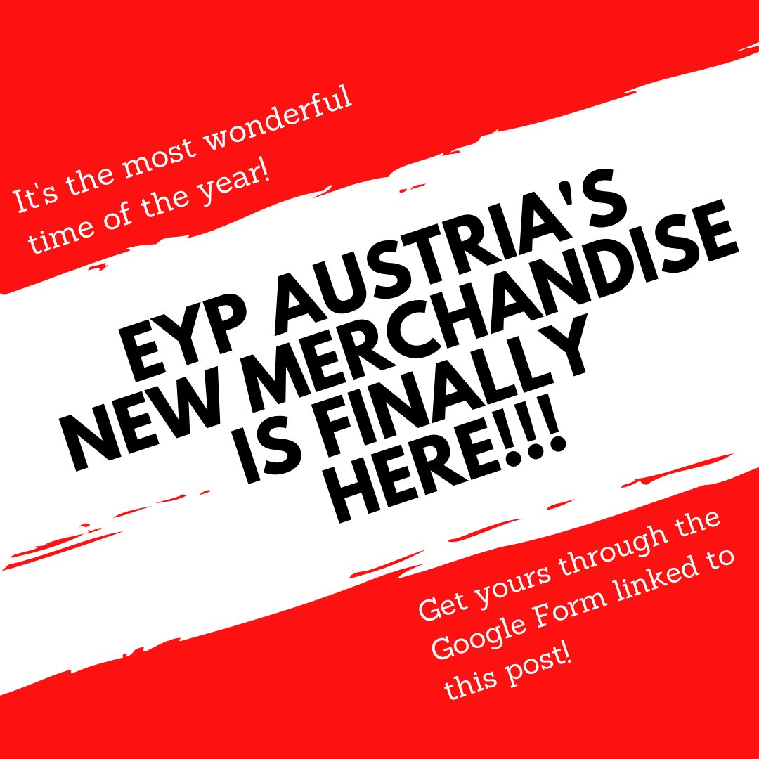We are overly excited to present you a new line of outfits and accessories representing our National Committee. 
From hoodies, over sweatpants to mugs and cups, we got you covered.
The ordering period lasts until December 26th.
You can order here: goo.gl/forms/yHCFJ4cy…