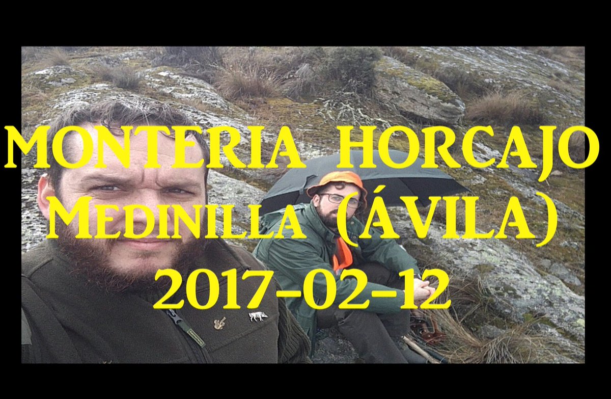 NUEVO VÍDEO DE MONTERÍA
playmocaza.es/2018/12/monter…
Montería el Horcajo, en Medinilla (Ávila) 12-02-17. En compañía de mi amigo <a href="/Danidelriolopez/">Daniel del Río López</a> acudimos a esta montería cochinera de marcado carácter social donde pese a la lluvia y el viento disfrutamos muchísimo.