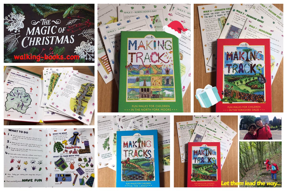 MissRandihipper's tweet photo. Put a smile on a childβs face this Christmas! Our Making Tracks series are written specifically for children. #LetTheChildrenLeadTheWalks π
π https://t.co/BVgAkofJ2A #FunWalks https://t.co/kQ6ExZfM58
