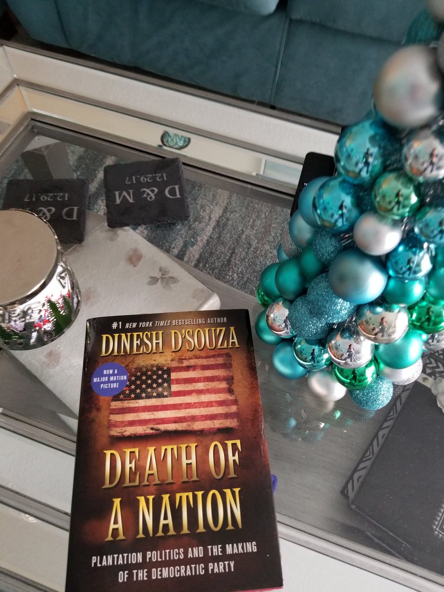 Christmas came early! Glad to get @DineshDSouza new book, 'Death Of A Nation'. Going to be a great read! Get your copy! #DeathOfANation