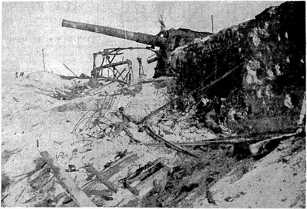 NZPaperBot's tweet photo. One of the heavy turret-type guns used by the Japanese to defend the island of Tarawa, recently captured b… #75years https://t.co/gEOXtfzEEN https://t.co/EDZ9SpfzM2