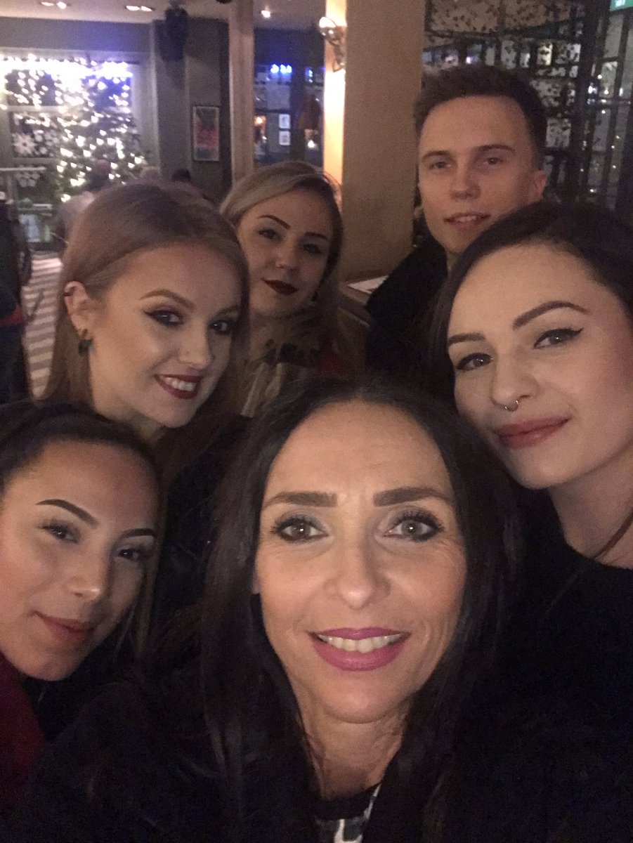 Team Nottingham Christmas night out #christmasfun