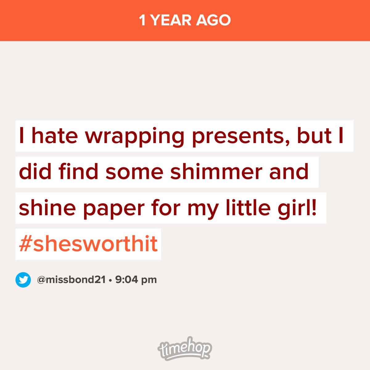 missbond21's tweet photo. And this year, we found Minnie Mouse paper after I had wrapped everything, so I rewrapped her gifts. #stillworthit https://t.co/tL7n9sm24j