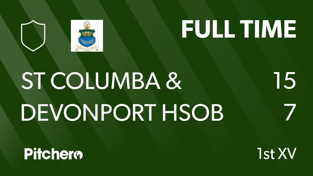 FULL TIME: St Columba &amp; Torpoint 15 - 7 Devonport HSOB
#STCDEV #Pitchero
dhsobrfc.co.uk/teams/12271/ma…