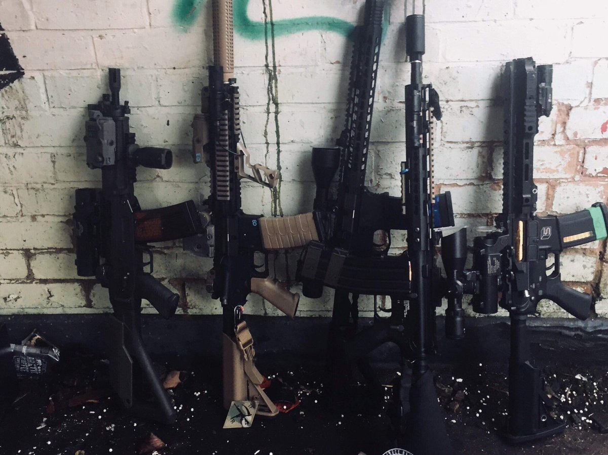 UK_TFReapers's tweet photo. TFR team had a great day at #theMAW & with our squad. The weather held outππ» #airsoft #taskforcereaperuk #midlandairsoftwargames #weekendwarriors #rif #airsoftgun https://t.co/RNcjXPQz2T