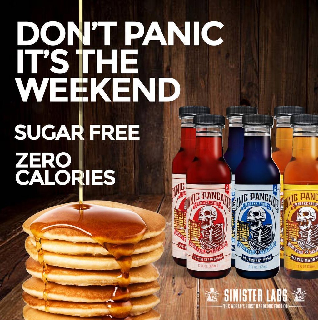 Image result for sinister labs pancake syrup