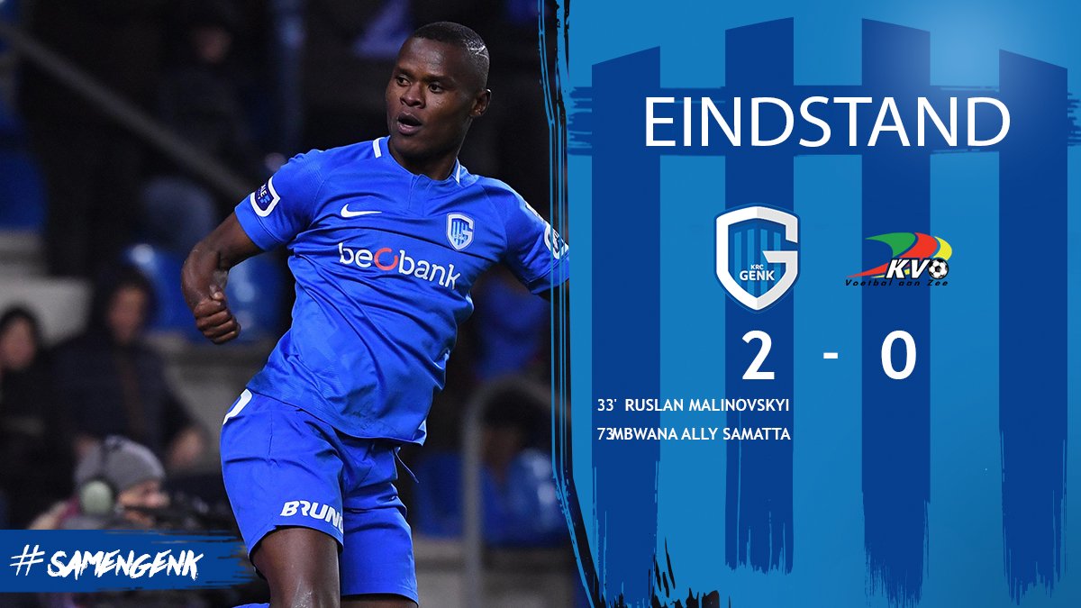 KRCGenkofficial's tweet photo. We houden de 3 punten thuis en vergroten onze voorsprong tot op 7 punten!! En we blijven al zeker aan de leiding tot aan de winterstop!! Supporters, bedankt!! 👊 👊   #krcgenk #gnkkvo #samengenk https://t.co/PFpaAioumX