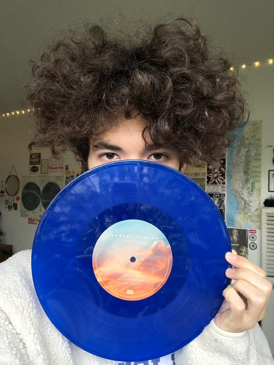 conan gray on Twitter: "I MADE VINYL IT'S BLUE AND MAKES HAIR BIG I'M STOKED HERES A LINK: https://t.co/GfftcN64Ba https://t.co/FNxWIg2ZZy" / Twitter