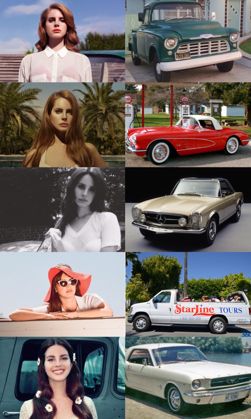 Lana Del Rey Info ಮೇಲೆ X: "Lana Del Rey's discography represented through  cars. https://t.co/1UusJHJdSi" / X
