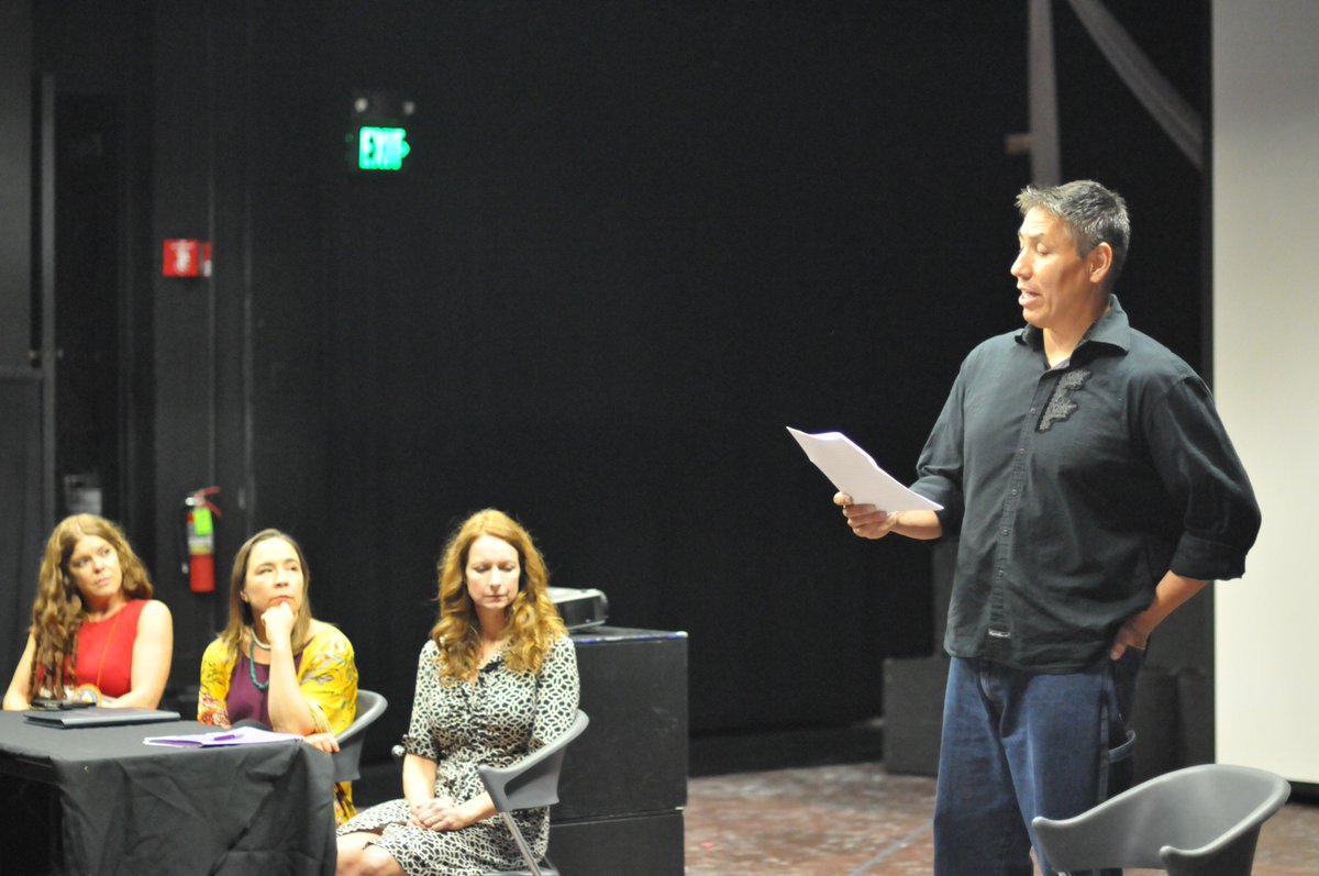MKNAGLE's tweet image. Thank you to everyone at Stanford's Theater Department for hosting such a powerful Symposium: 5-Minutes of History and 55-Minutes of Action: Building Engagement for American Indian Theater. 
yipap.yale.edu/news/yipap-exe… #InsteadOfRedface #YIPAP