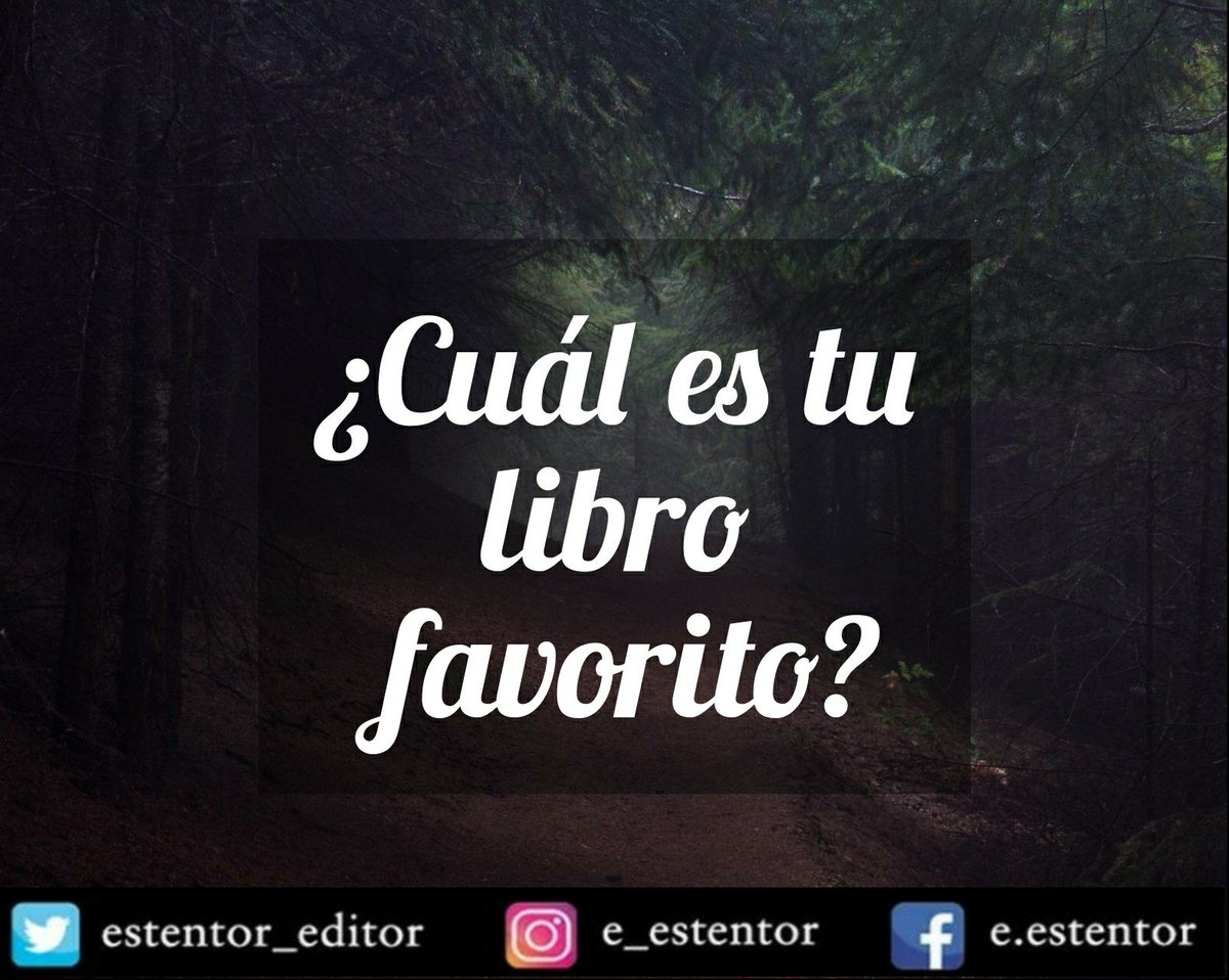 Ed_Estentor's tweet photo. Cuéntanos cuál es el libro que más te ha agradado.
📚❤
#ProLibro
#aficion https://t.co/9MtV108nkA