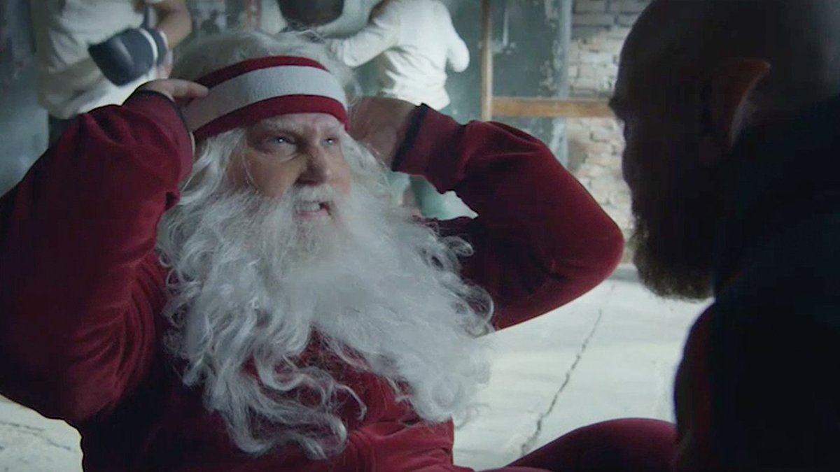 All we want for Christmas is more footage of Santa working out. Wish fulfilled. http://audi.us/NewSanta #NewSanta