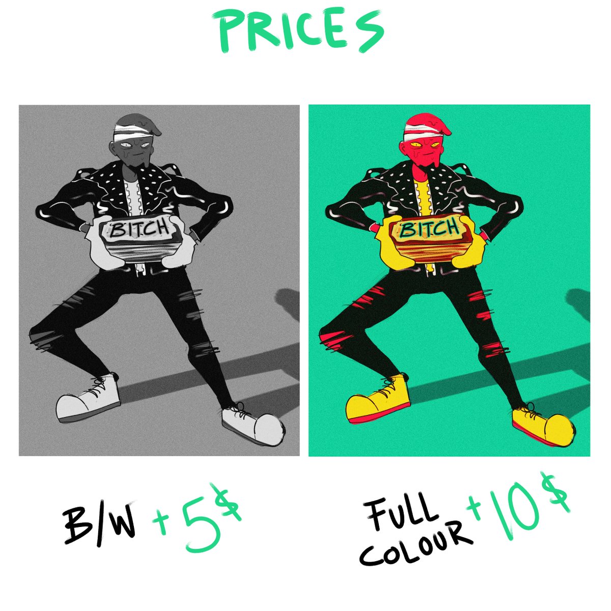 noodledead's tweet photo. hi commissions are gonna be open for a few weeks for some extra cash! DM me for a quote, or for more information! https://t.co/KqyEOwz1SD