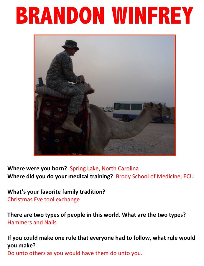 Cone Health Internal Medicine Residency on Twitter "Brandon Winfrey