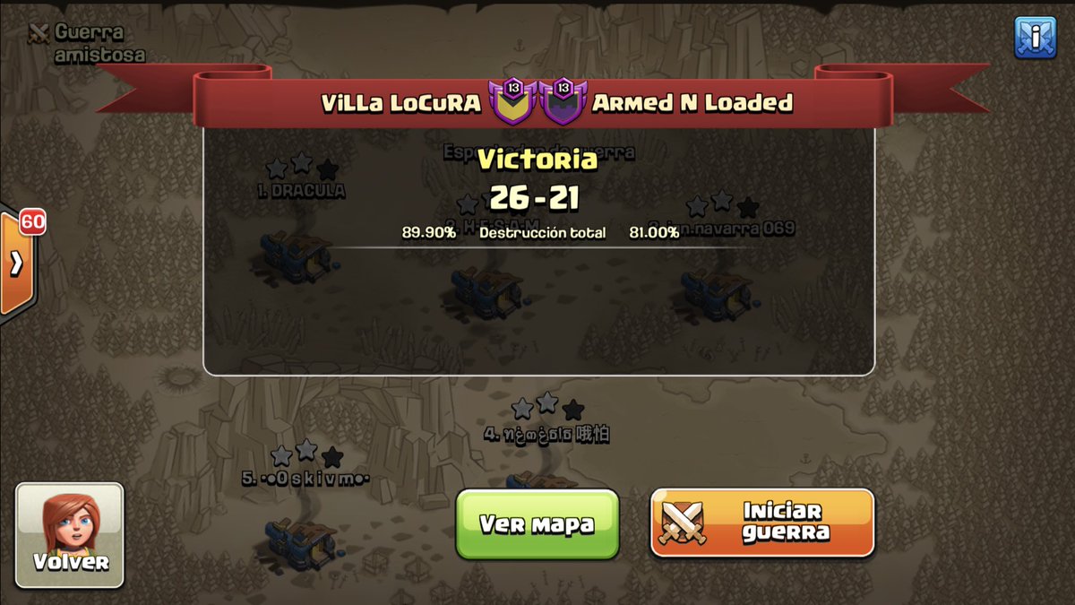 #TodosSomosVL y todos estamos en la final de @EWUTH12 🤛
GG @ArtofWarCoC
