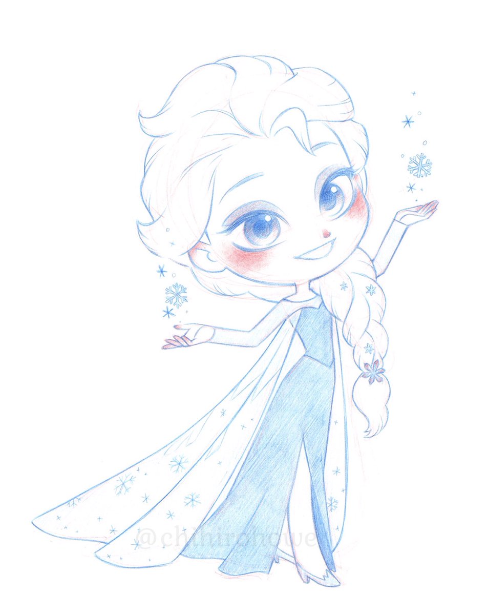 ハウ千尋 Elsa I Love Her Design I Ve Always Loved Snow So I Think She Has The Coolest Power Ever And Before You Say Anything She Is A Queen But