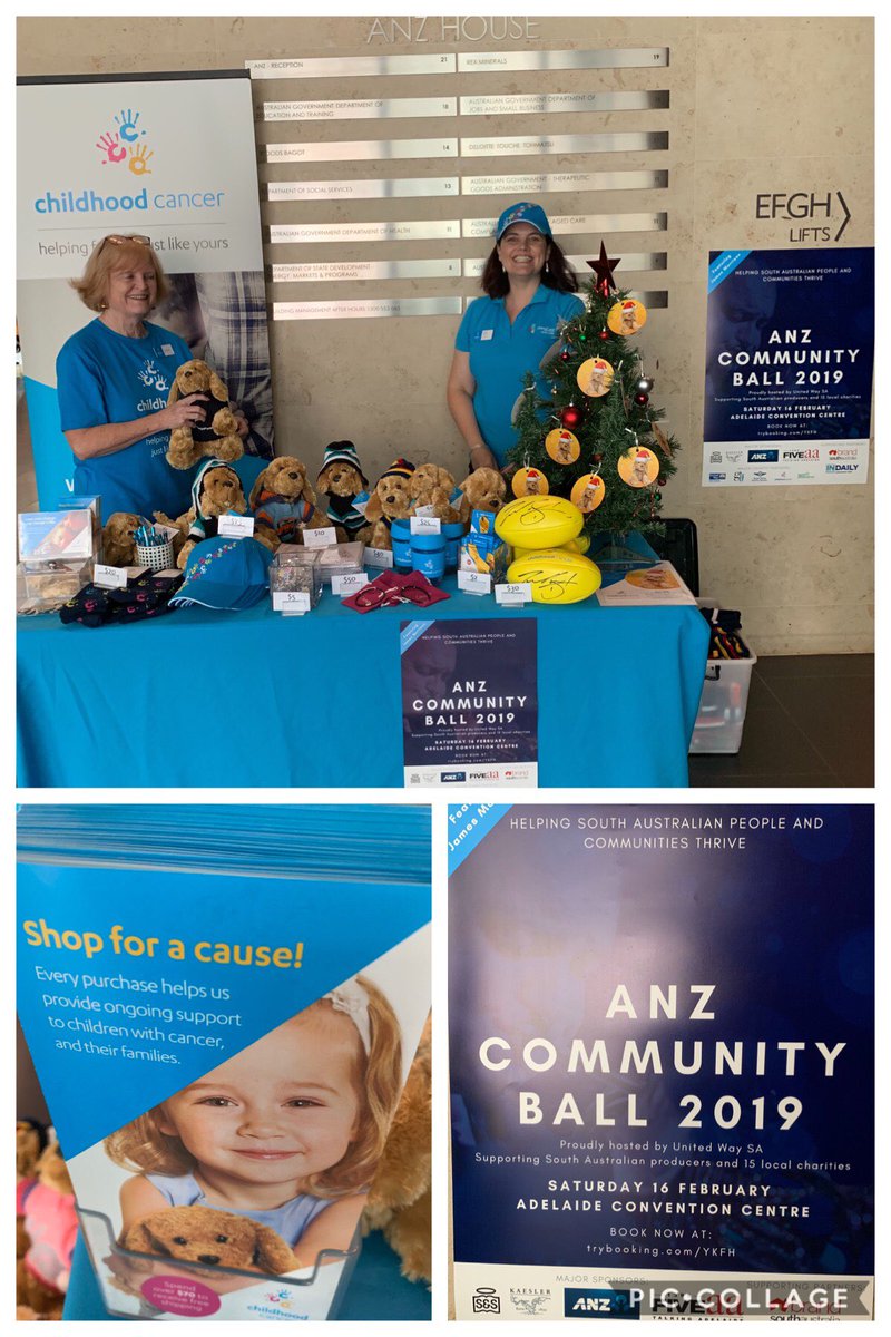 Every purchase supports Children with Cancer, ANZ Waymouth St #ChildhoodCancer #ANZCommunityBall <a href="/bprinaldi/">Brendan Rinaldi</a> <a href="/wilsonsaAnz/">Darren Wilson</a> <a href="/RadeskiStephen/">Stephen Radeski</a>