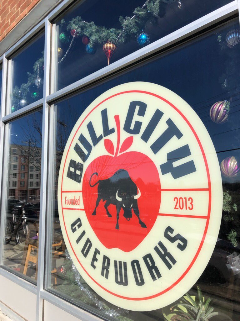 Happy Holidays from the Bull City crew - lots of cheer going on in here 🍻 Oyster Roast &amp; Shrimp Boil going until 5pm in Durham! #SundayFunday #drinkthebull