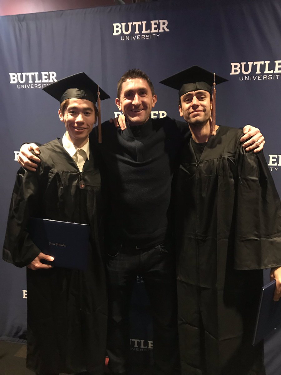 ButlerMSoccer's tweet photo. Another 2 bulldogs received their diplomas yesterday at winter commencement. Congratulations Bennett Kim and Marco Charalambous 🎓

#SmartDawgs https://t.co/qfV3n0Gxzg