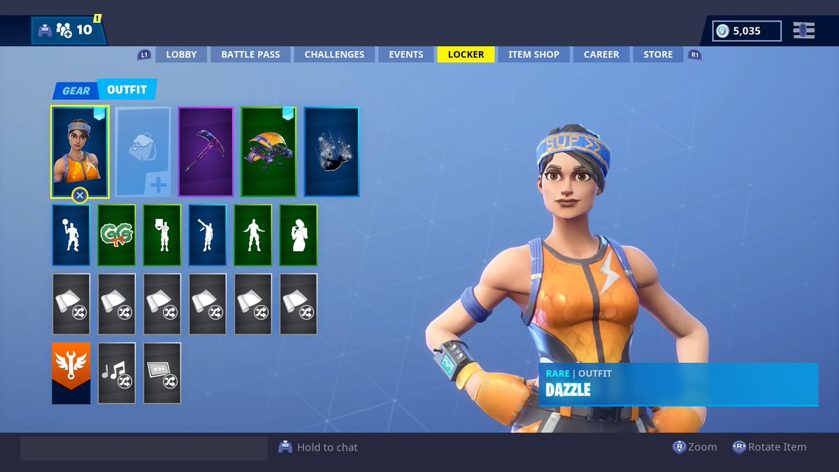 stay sharp - dazzle fortnite