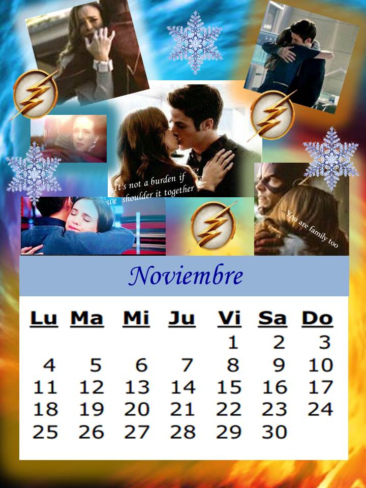 Amybrightranger's tweet photo. #snowbarry  #snowbarryweek  #Flashfrost  Calendario Snowbarry 2019 -parte 4 en español https://t.co/f21qxexZRZ