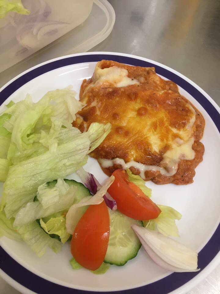 Today’s creation on Griffin Ward by patients and staff. #recovery #mentalhealth #delicious #wholovescheese