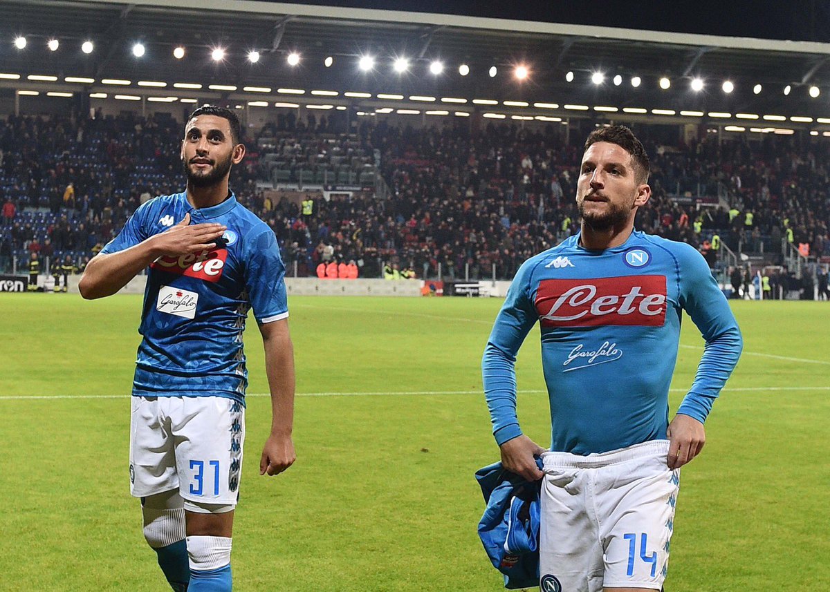 Tanto lavoro e tanto sudore in questi mesi per tornare a provare le emozioni uniche che soltanto il Calcio può regalare: Felice
Bcp de travail et bcp de transpirations durant ces derniers mois pour retrouver ces émotions uniques que seul le foot peut t’offrir
#CagliariNapoli 0-1