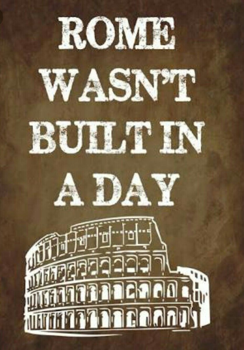 TanpreetBajaj's tweet photo. Rome wasn't built in a day" is an adage attesting to the need for time to create great things!!
#people #life #businesscoaching #peopledevelopment #businessplanning #peoplebuild #patience #preseverance #achieveglobal #achieve #leadership #leadershipdevelopment #leadershiptraining https://t.co/NBzHKnljQ6