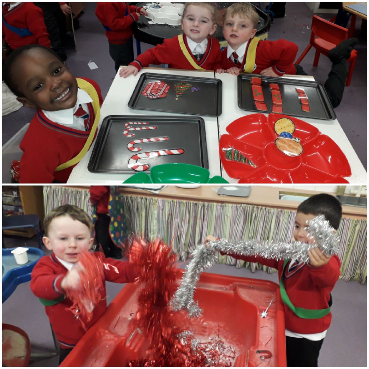 ysgolbrynhedydd's tweet photo. #YBHNURSERY some of our Christmassy best bits (so far) This week is going to be a very busy fun filled, partying, action packed week...so it may be difficult to take as many photos #YBYNAM #YBHNPM #YBH #DIAIUTF #christmasinclass https://t.co/aX7Tqh8I6i
