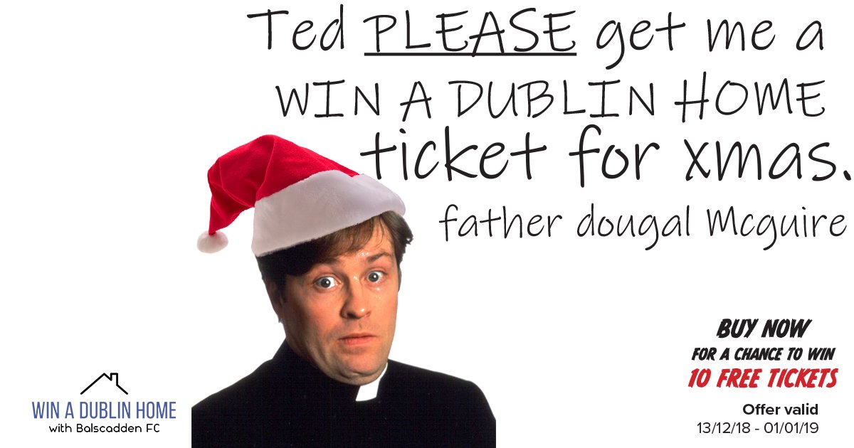 WinADublinHome's tweet photo. The perfect gift this Christmas!

Buy your ticket before 1st Jan 2019 and go into a draw to win 10 FREE TICKETS.

Buy Now!

https://t.co/iM3SMd9hm3 https://t.co/RWt5lVN3lK
