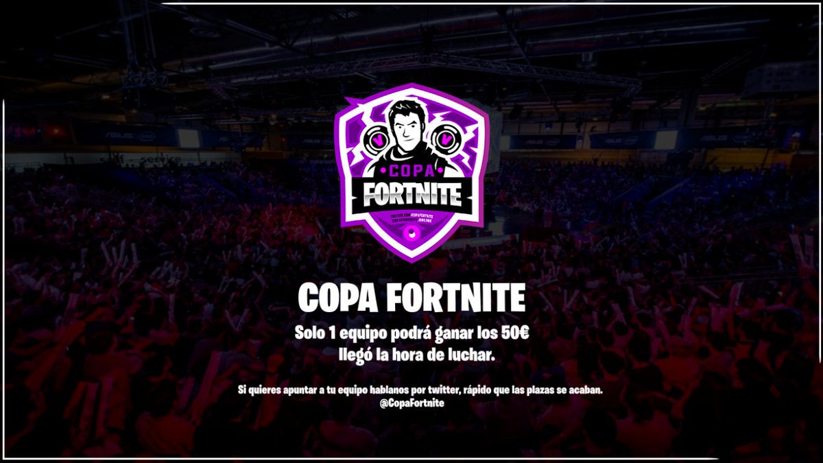 bePRO eSports (@beproesports) on Twitter photo Gran Torneo el que están preparando nuestros compañero de <a href="/CopaFortnite/">🏆 LaCopa Fortnite🏆</a> 🔥🔥🔥
Inscripción: 6€
Premio: 50€ 🤑
Es la hora de LUCHAR‼️
Apúntate aquí: 👉bepro-esports.com/es/season-prof…👈 Gran Torneo el que están preparando nuestros compañero de <a href="/CopaFortnite/">🏆 LaCopa Fortnite🏆</a> 🔥🔥🔥
Inscripción: 6€
Premio: 50€ 🤑
Es la hora de LUCHAR‼️
Apúntate aquí: 👉bepro-esports.com/es/season-prof…👈