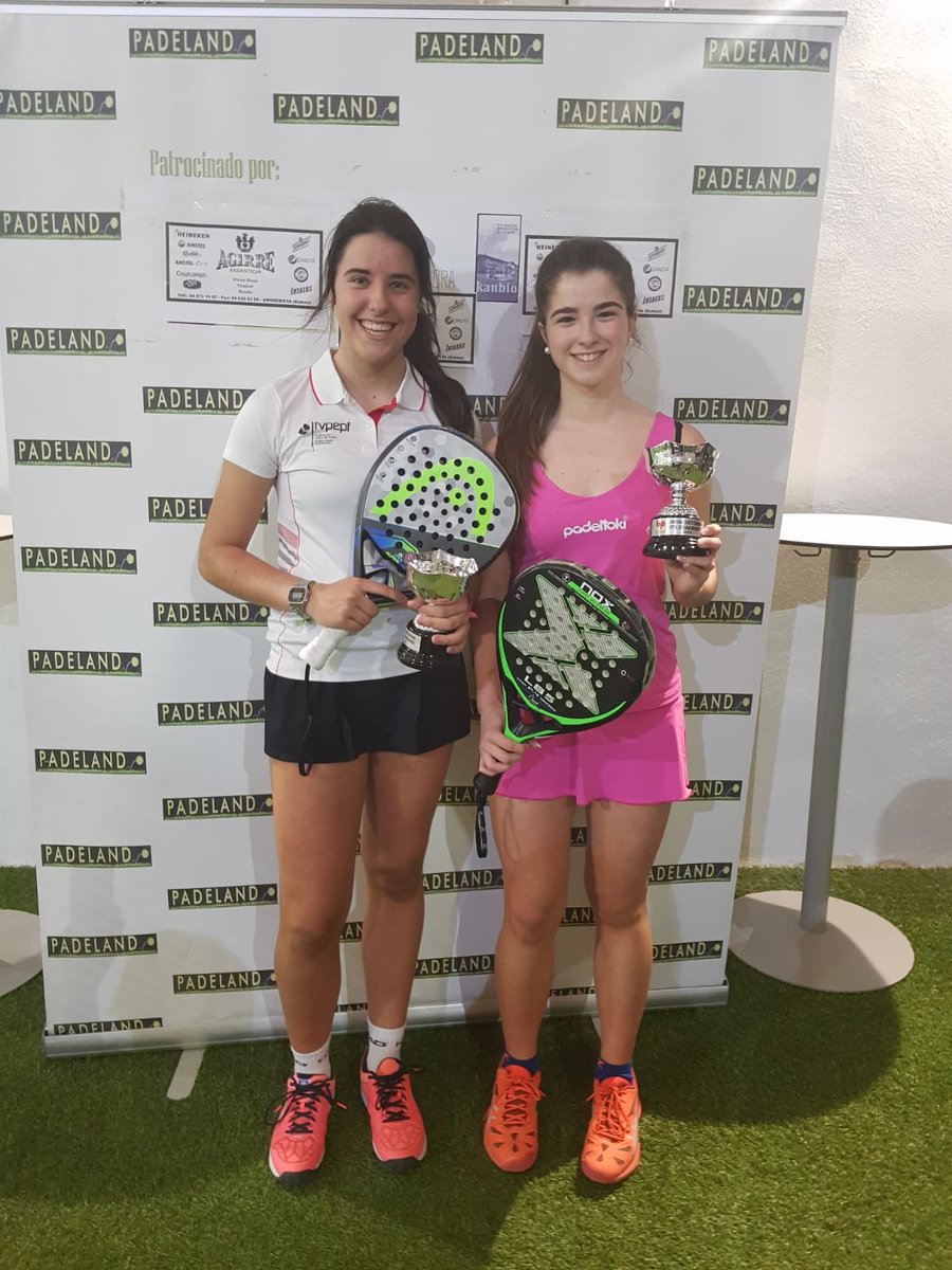 IbaezIbon's tweet photo. Nuestra jugadora #noxteam Ohiane Escribano que entrena en #Padeltoki, campeona de Bizkaia de la categoría cadete, enhorabuena! https://t.co/z8hRELYdez