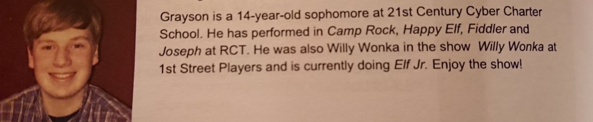 pchu21cccs's tweet image. I went to see the musical Annie @ Miller Center for the Arts at RACC, also to see one of my Mandarin II students.