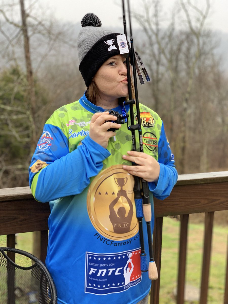 BassingGal's tweet photo. Love that my birthday is around Black Friday bc THIS is what you do with birthday money/gift cards! I cannot wait to get out and try my new #SixGillFishing rods and reel! They feel awesome! #FNTCSports #FNTCSportsCoin #FNTCFantasy #AmeriTrendFinancial #ThirdsBBQ #bassfishing #FLW https://t.co/3FL70geFQf