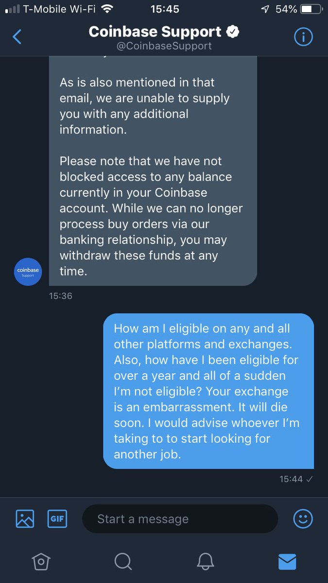 HouseSchulte's tweet photo. @coinbase is such a joke of an exchange. I can’t wait till they become the next blockbuster. Good thing @UpholdInc knows how to run a business. @CKJCryptonews @Ripple_Me_This @digitalassetbuy @XrpYoda #coinbuster #12daysofineptitude #xrpthestandard #xrp #xrparmy https://t.co/mLVYnXSgQ1