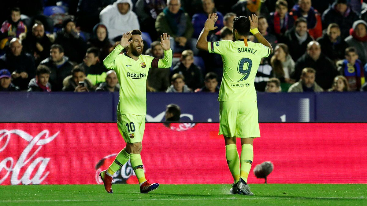 👑ثنائي الرعب🔥
⚽#LevanteBarça
💪#ForçaBarça
