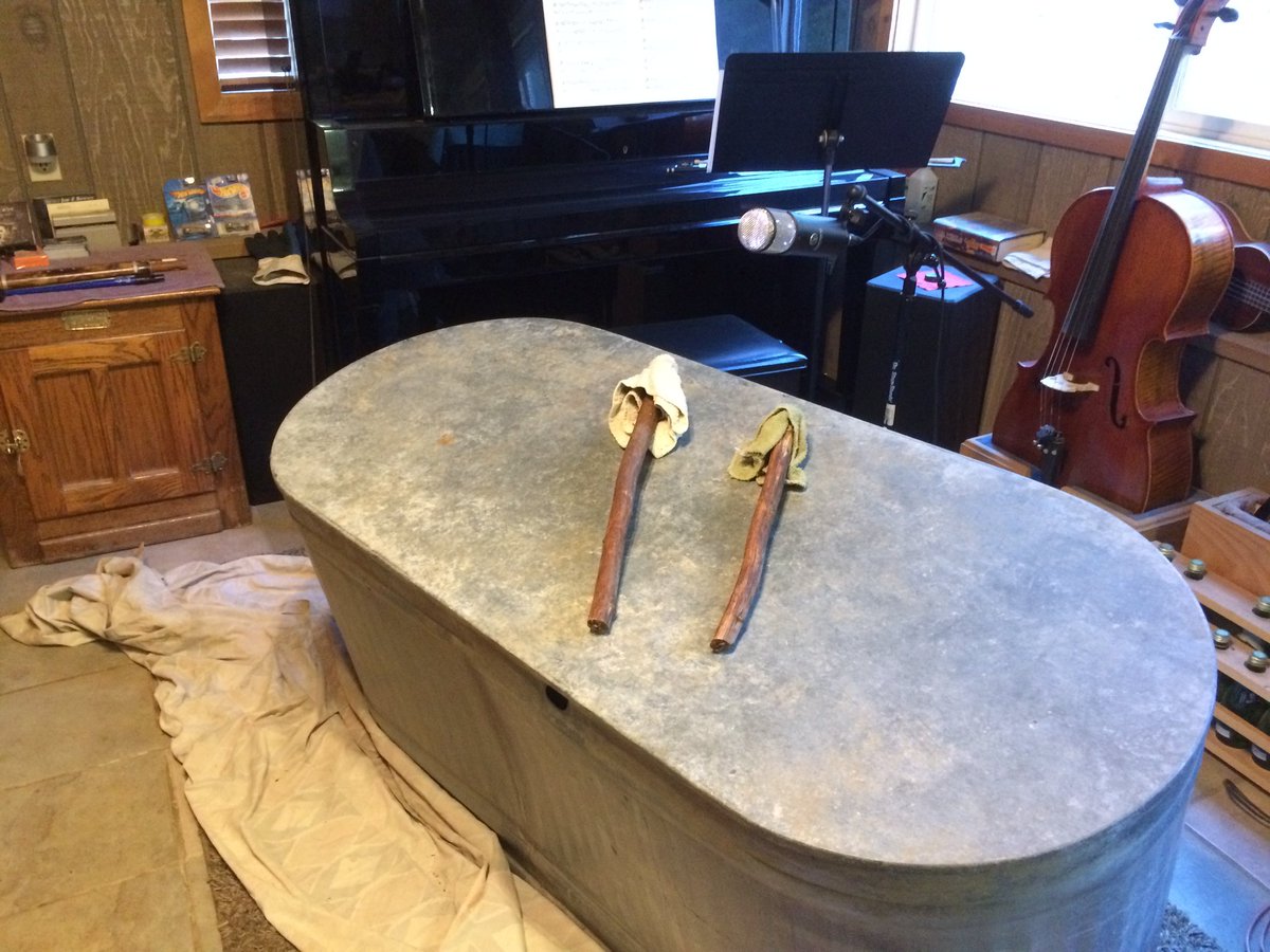 townsendlabs's tweet photo. Composer Morgan Byers wins the award for most unique use of the #spherel22 so far. Here's him recording a massive water trough in Sphere 180 to add some dirt and legitimacy to sampled percussion. #sphericalsunday #recordingreimagined #entherthesphere #micmodeling https://t.co/QovjRfzMKf
