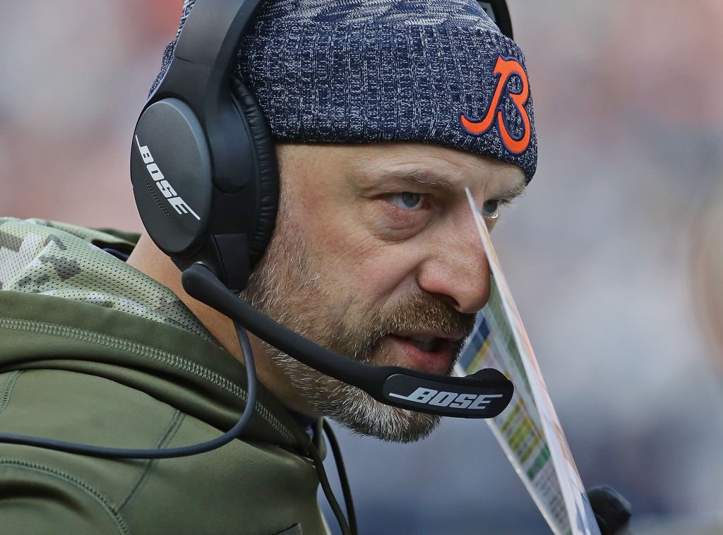 BleacherReport's tweet photo. The Bears finished last in the NFC North for four straight years.

Today they clinched 1st place 🐻 https://t.co/RPX0MAGQpt