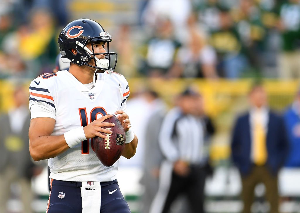 BleacherReport's tweet photo. The Bears finished last in the NFC North for four straight years.

Today they clinched 1st place 🐻 https://t.co/RPX0MAGQpt